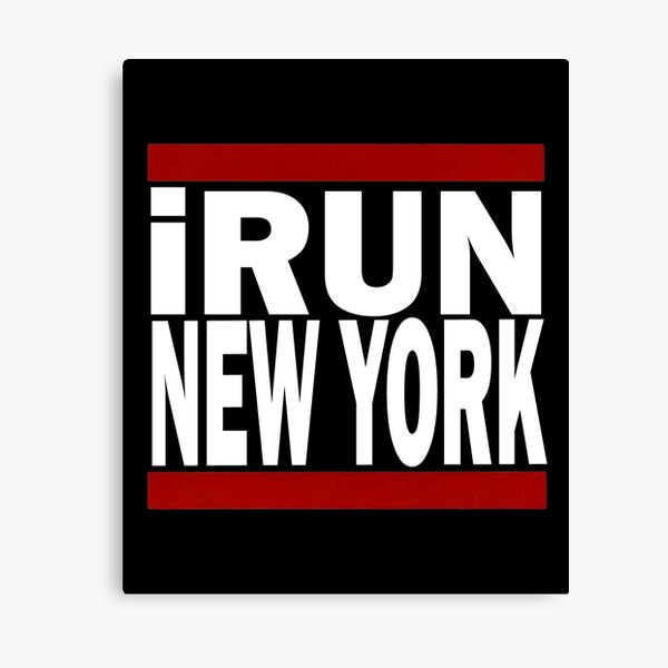  I Run New York Running Design Running Gifts Canvas Print