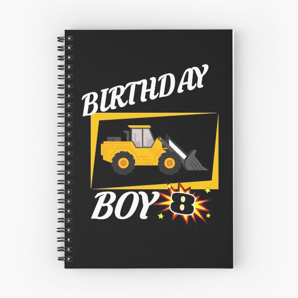 Item preview, 8 Years Old Birthday Design Bulldozer GifDesign  designed and sold by drwigglebutts.