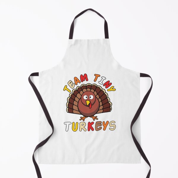Aperçu de l'œuvre Infirmière de l'équipe Tiny Turkeys Turkey Thanksgiving Fall Infirmière de l'USIN créée et vendue par Unicorny-Design.