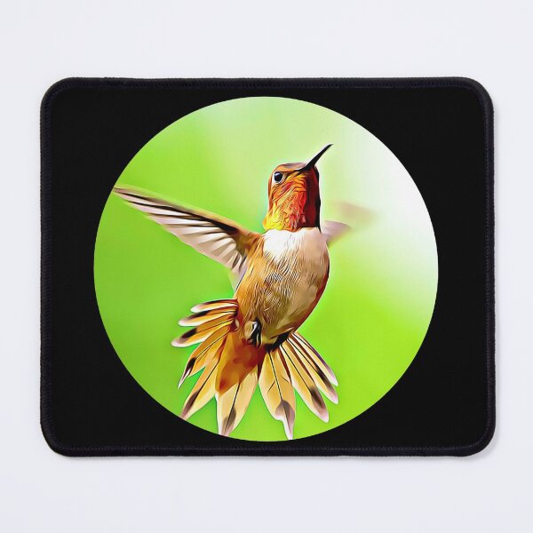 Item preview, Hummingbird Portrait designed and sold by RevolutionInPaint.
