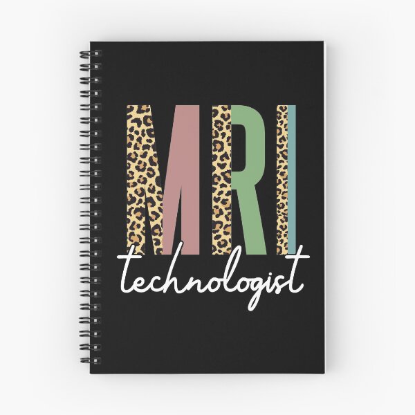 Item preview, MRI Technologist cheetah print typography | MRI Tech leopard print designed and sold by Violet Treasures.