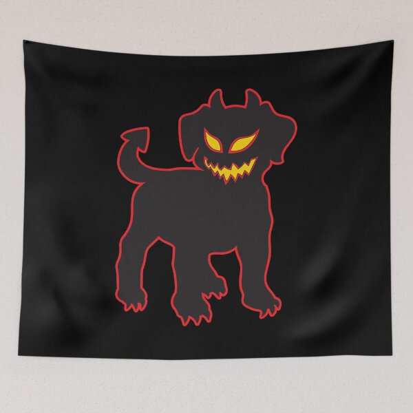 Item preview, Halloween Devil Dog Demonic Puppy glowing designed and sold by Moonpie90.
