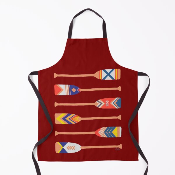 Item preview, Canoe Paddles - Maroon designed and sold by EcoElsa.