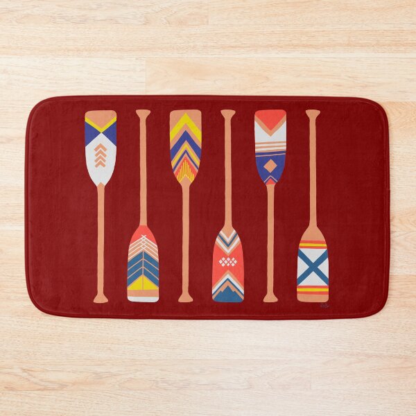 Item preview, Canoe Paddles -  Maroon designed and sold by EcoElsa.