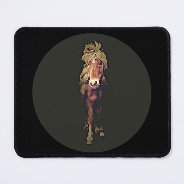 Item preview, Icelandic Horse Portrait designed and sold by RevolutionInPaint.