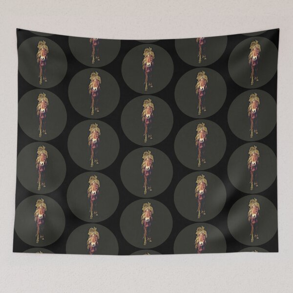 Item preview, Icelandic Horse Portrait designed and sold by RevolutionInPaint.