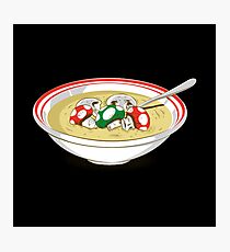 sup mushroom Photographic Print