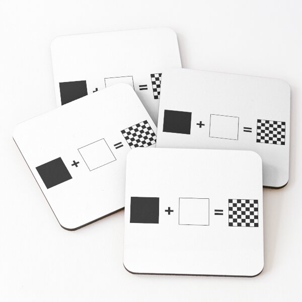 Item preview, Black and white is checked | Play of colors, color magic, humor designed and sold by un-artiges.