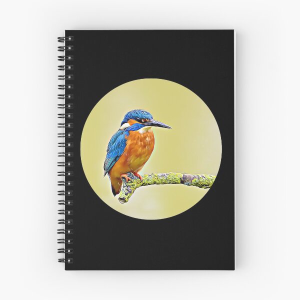 Item preview, Kingfisher Portrait designed and sold by RevolutionInPaint.