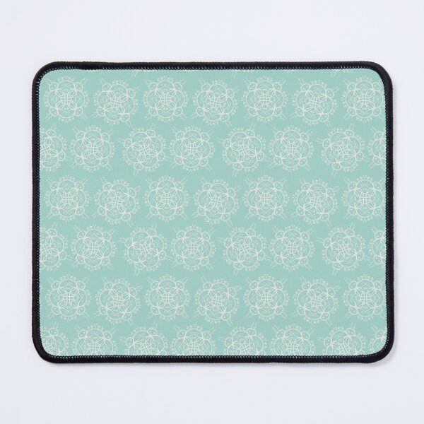 Item preview, Wicker Floral in Mint designed and sold by Christine Philbrick.