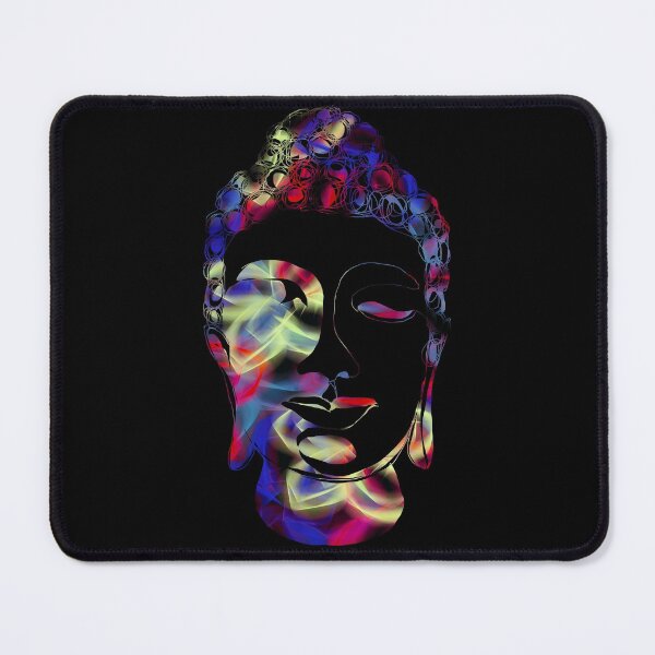 Item preview, Hand drawn Buddha Silhouette with Butterfly Abstract designed and sold by AMSonArt.