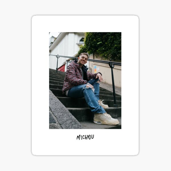 Michou - Portrait escalier Sticker