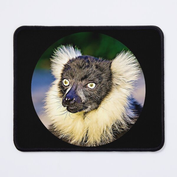 Item preview, Lemur Portrait designed and sold by RevolutionInPaint.