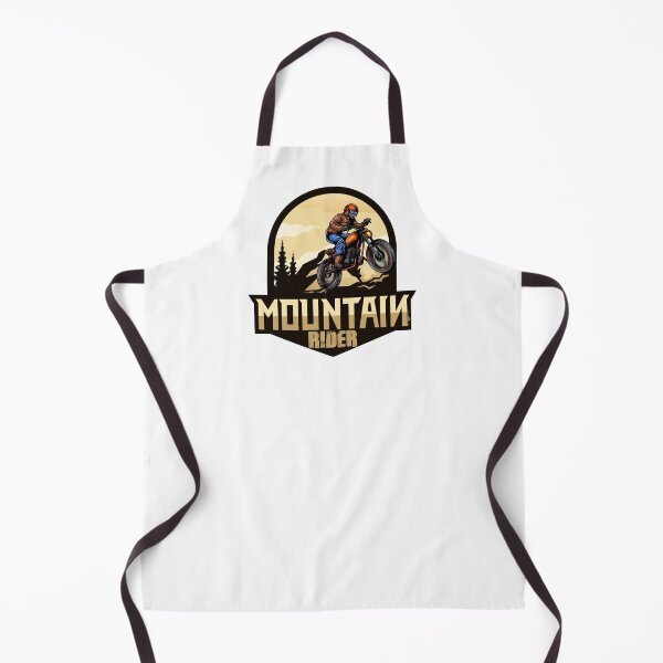 Item preview, Mountain Rider Motorcycle Sticker T-Shirt 03 designed and sold by OuterShellUK.