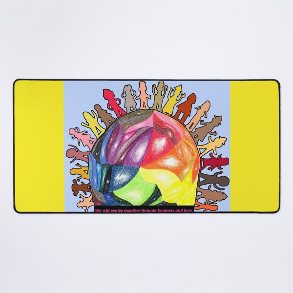 Item preview, We will Evolve Together through Kindness and Love designed and sold by SillaHoekstra.