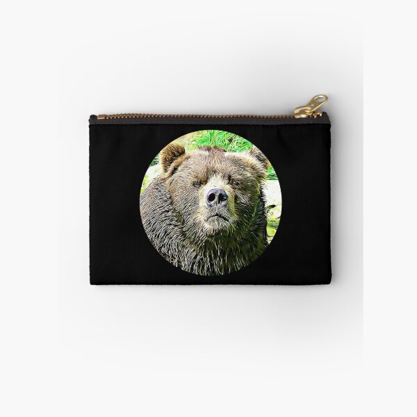 Item preview, Kodiak Bear Portrait designed and sold by RevolutionInPaint.
