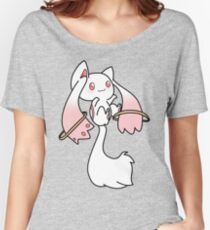 Kyubey - Puella Magi Madoka Magica Women's Relaxed Fit T-Shirt
