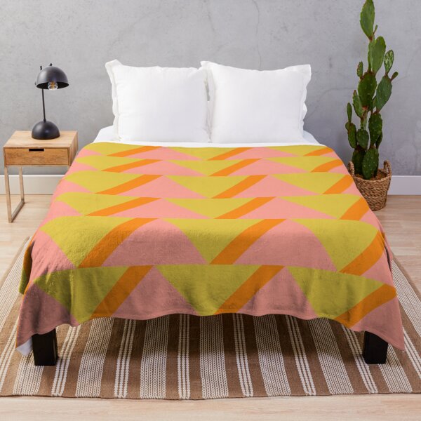 Item preview, Geometric Shapes in Yellow and Peach designed and sold by JuneJournal.