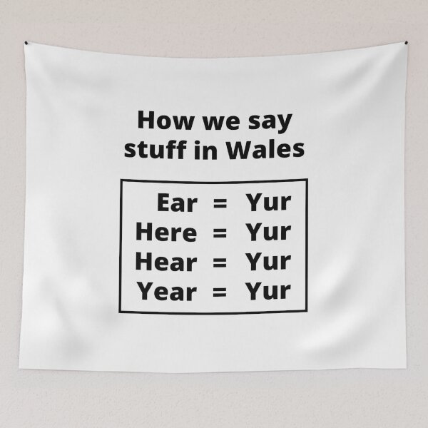 Item preview, Funny way we say stuff in Wales designed and sold by WelshStuff.