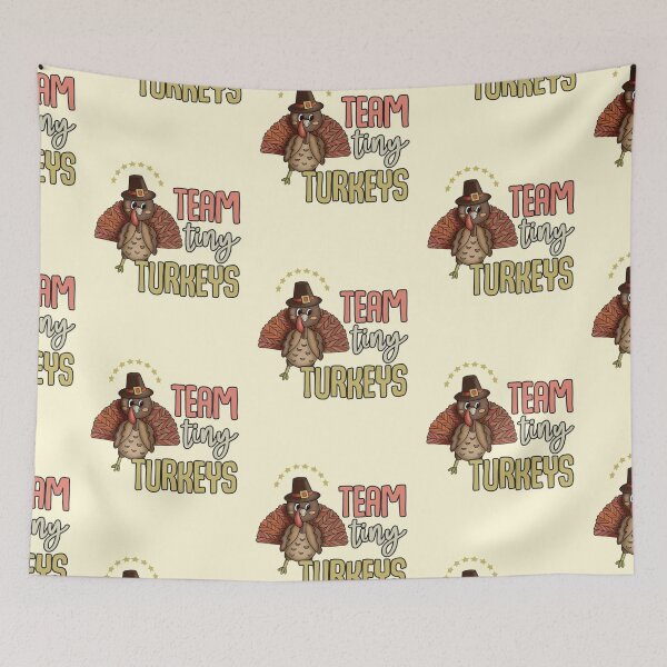 Item preview, Tiny Turkeys Squad - Team Tiny Turkeys Nurse Turkey Thanksgiving Fall NICU Nurse designed and sold by Unicorny-Design.