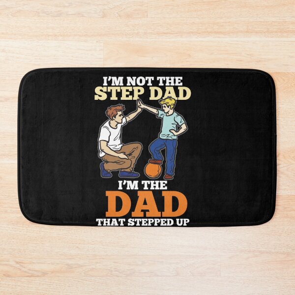 Item preview, Proud Step Dad who Steps up Fathers Day Present designed and sold by Moonpie90.