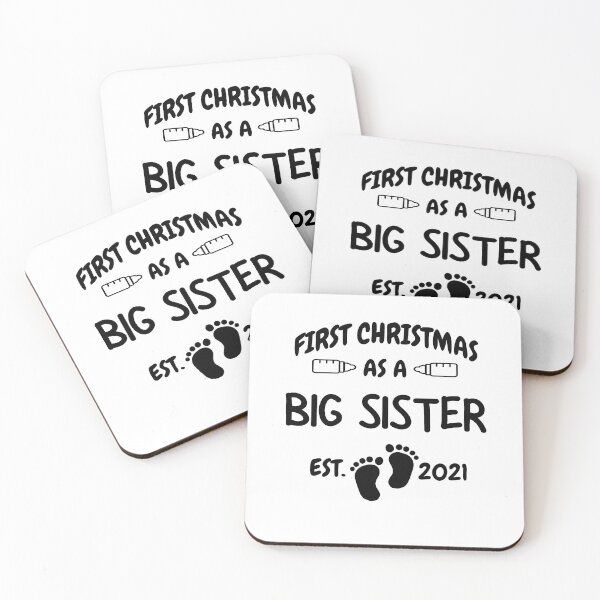 Item preview, First Christmas as a Big Sister designed and sold by MoonsmileProd.