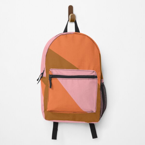 Item preview, Modern Color Block in Pink and Rust designed and sold by JuneJournal.