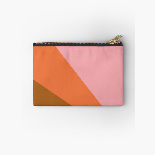 Item preview, Modern Color Block in Pink and Rust designed and sold by JuneJournal.
