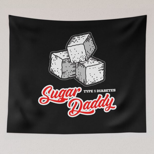 Item preview, Sugar Daddy Type 1 Diabetes Humor Men designed and sold by Moonpie90.