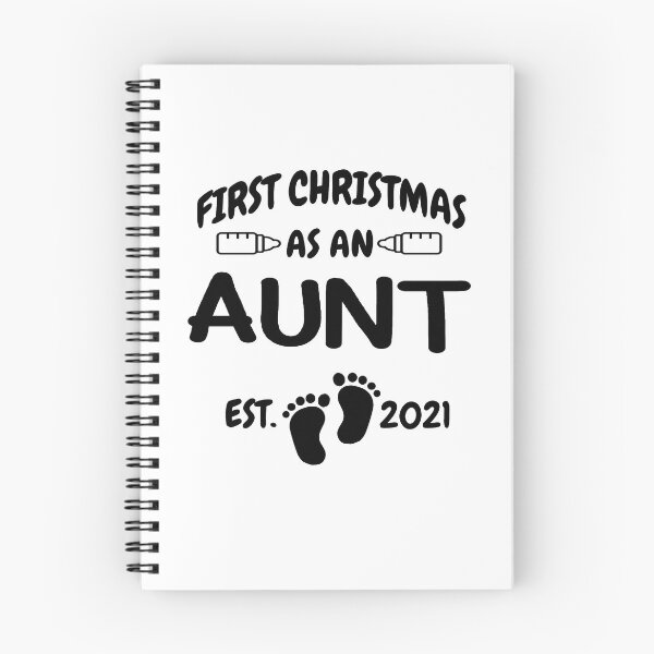 Item preview, First Christmas as an Aunt designed and sold by MoonsmileProd.