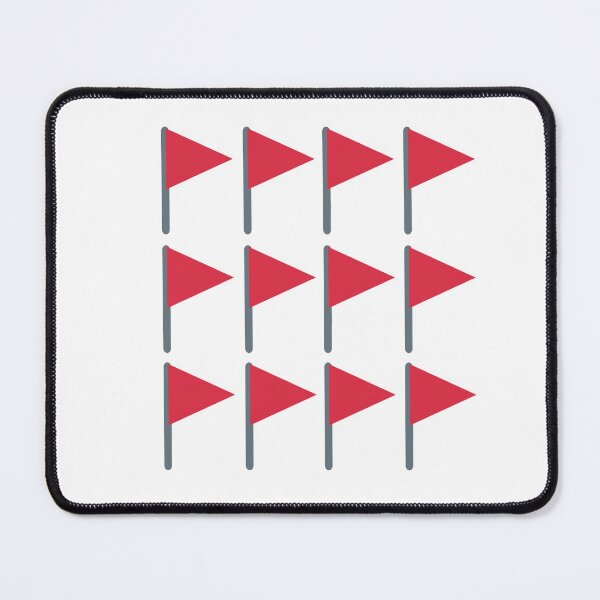 Item preview, Red Flag Meme Funny Popular Culture Fan Trending Flags Trend designed and sold by gkao.