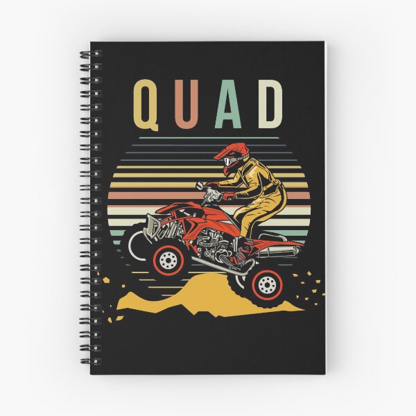 Item preview, Quad driving four wheel 4x4 quad riders racing motorsport retro design designed and sold by brunsch-print.