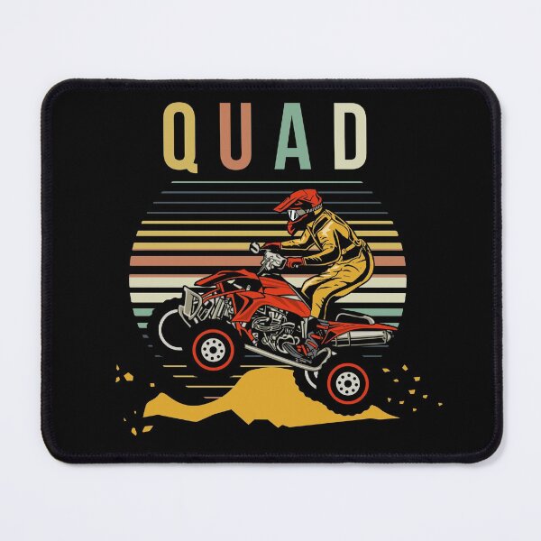 Item preview, Quad driving four wheel 4x4 quad riders racing motorsport retro design designed and sold by brunsch-print.