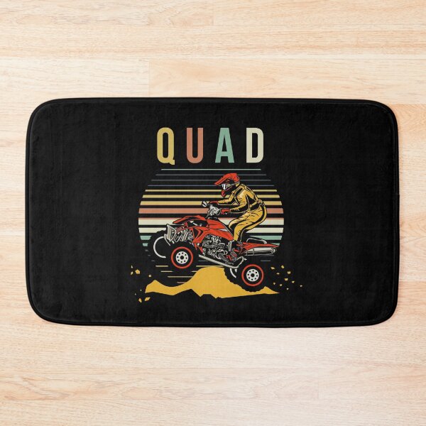 Item preview, Quad driving four wheel 4x4 quad riders racing motorsport retro design designed and sold by brunsch-print.