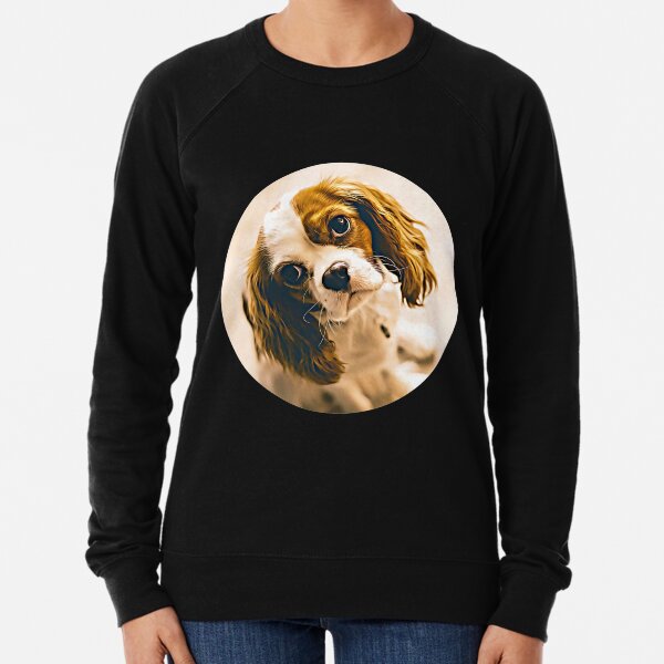 Vista previa del artículo con la obra «Retrato de King Charles Spaniel», diseñado y vendido por KJCasey1982.