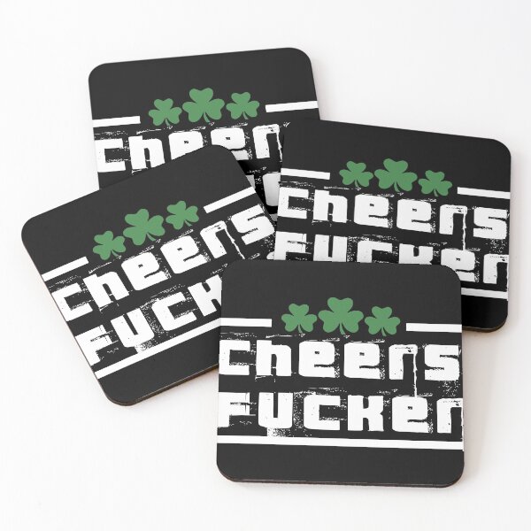 Item preview, cheers fucker green three leaf irish designed and sold by TheCarrier.