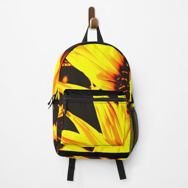 Item preview, Yellow sunflower with yellow exaggerated designed and sold by Ann Biddlecombe.