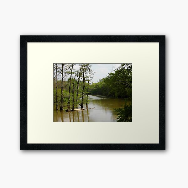 Item preview, Crooked Creek Bayou at High Water designed and sold by WildestArt.