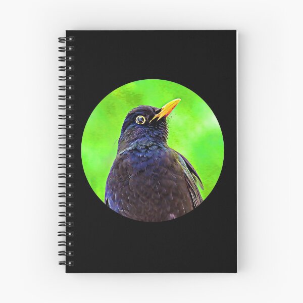 Item preview, Blackbird Portrait designed and sold by RevolutionInPaint.