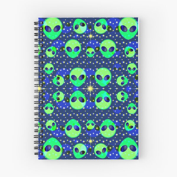 Item preview, Trippy Aliens Green designed and sold by shantilovesart.
