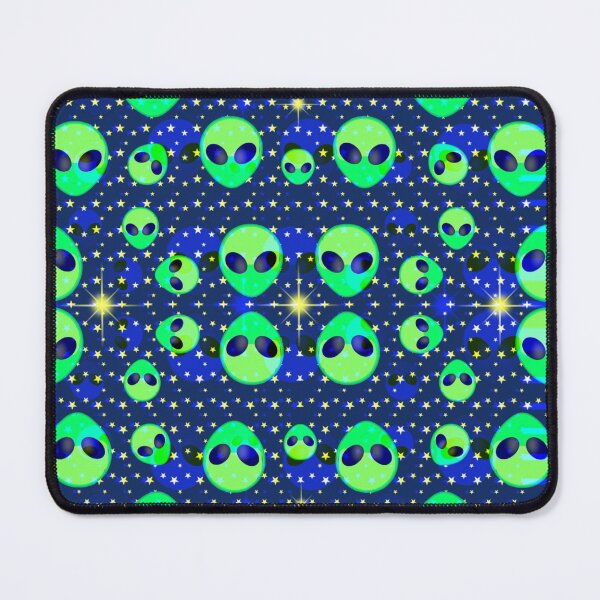 Item preview, Trippy Aliens Green designed and sold by shantilovesart.