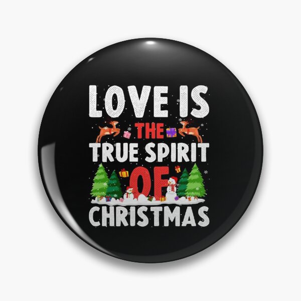 Item preview, Love is the true spirit of christmas Holiday gift designed and sold by MollinS7.