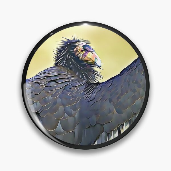 Item preview, California Condor Portrait designed and sold by RevolutionInPaint.