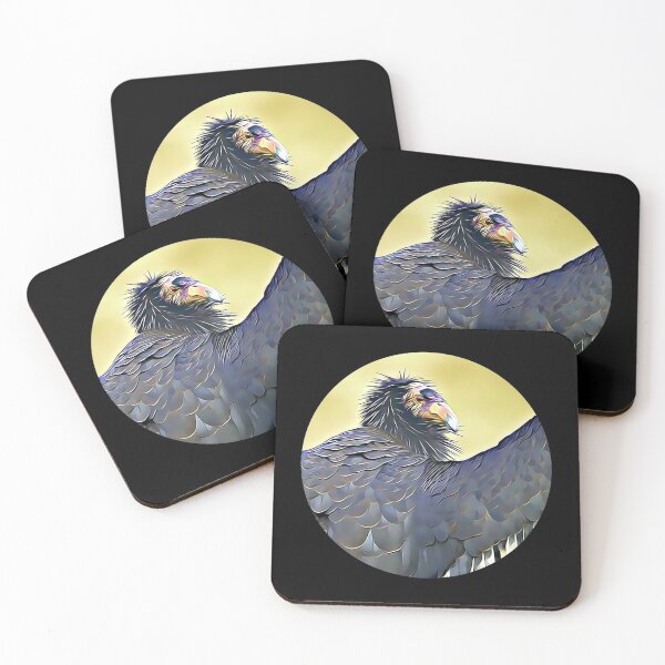Item preview, California Condor Portrait designed and sold by RevolutionInPaint.