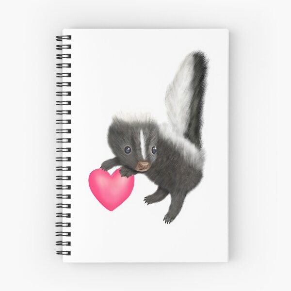 Item preview, Adorable Baby Skunk for Skunk Lovers, Pink Heart designed and sold by Mochi-Merch.