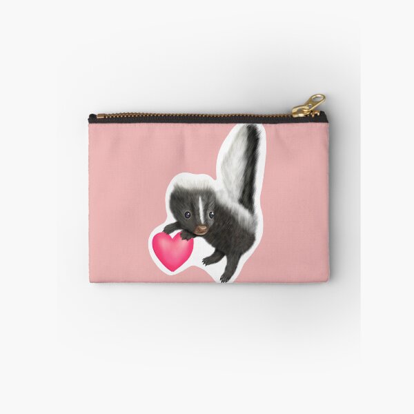Item preview, Adorable Baby Skunk for Skunk Lovers, Pink Heart designed and sold by Mochi-Merch.
