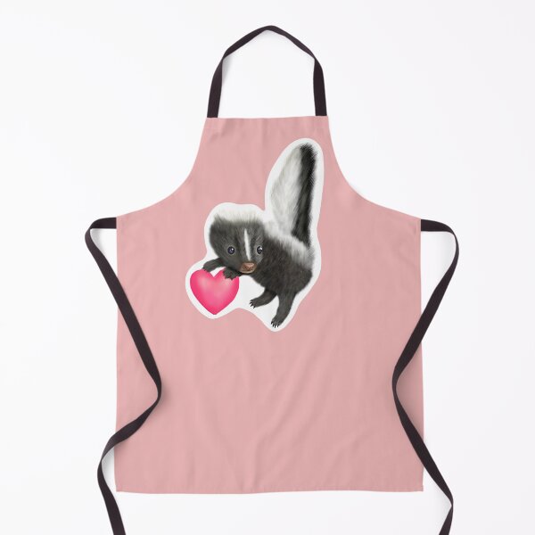 Item preview, Adorable Baby Skunk for Skunk Lovers, Pink Heart designed and sold by Mochi-Merch.