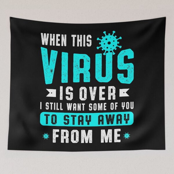 Item preview, When This Virus Is Over T-Shirt, I Still Want Some Of You To Stay Away From Me, Quarantine Shirt, Social Distancing Shirt designed and sold by UniqueStylistic.