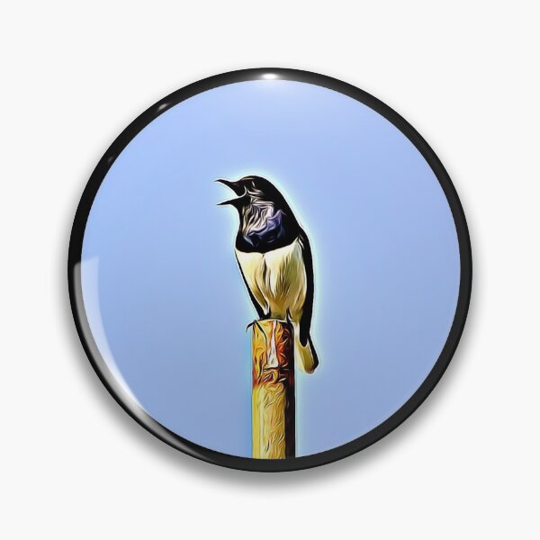 Item preview, Magpie Portrait designed and sold by RevolutionInPaint.