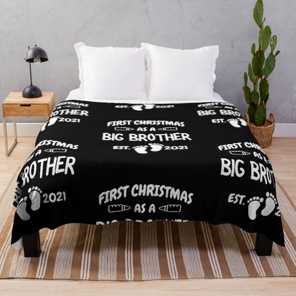 Item preview, First Christmas as a Big Brother - White Text designed and sold by MoonsmileProd.